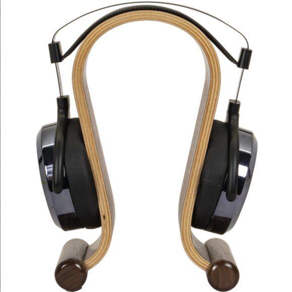 Wooden Headphone Stand Display Tabletop Holder for Headsets (Deco Gear) - Picture 6 of 13